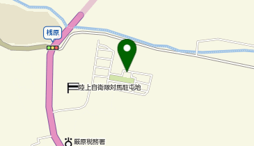 桟原団地集会所の地図画像