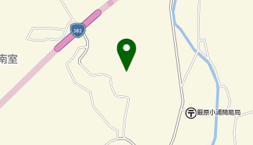 南室地区漁民研修集会施設の地図画像