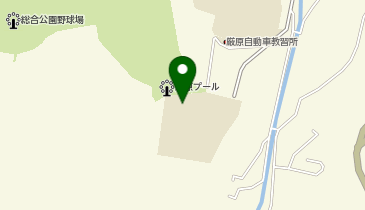 久田中学校体育館の地図画像