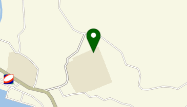 豆酘中学校体育館の地図画像