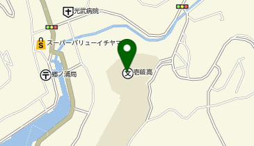 壱岐高等学校の地図画像