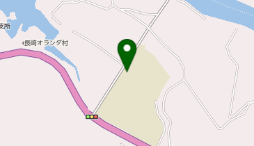 西彼中学校体育館の地図画像