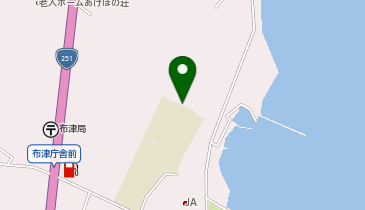 布津小学校の地図画像