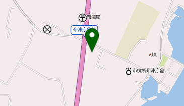 布津世紀の泉の地図画像