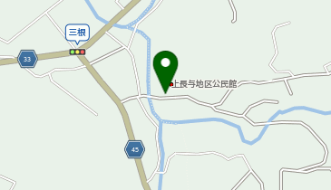 上長与地区公民館の地図画像
