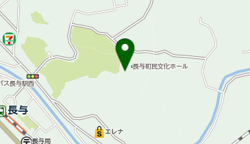 長与町民文化ホールの地図画像