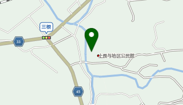 上長与体育館の地図画像