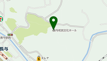 長与町民文化ホールの地図画像