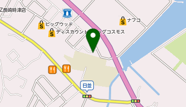 十工区中曽根街区公園の地図画像