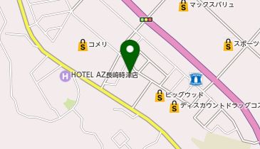 時津町北部コミュニティセンターの地図画像