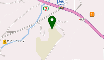鳴鼓小学校体育館の地図画像