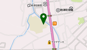 時津小学校体育館の地図画像