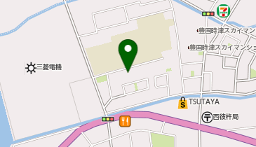 時津町東部コミュニティセンターの地図画像