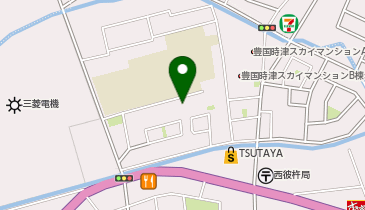 時津町コスモス会館の地図画像