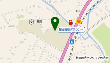 県立川棚高等学校グラウンドの地図画像