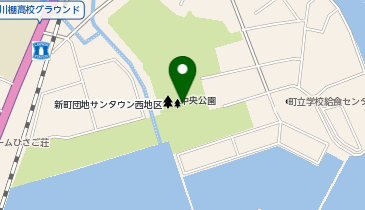 川棚中央公園の地図画像