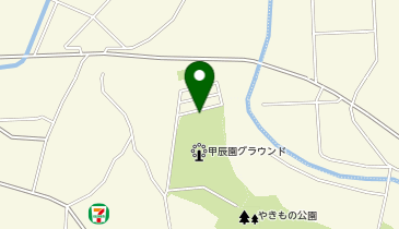 甲辰園グラウンドの地図画像