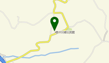 野々川郷公民館の地図画像