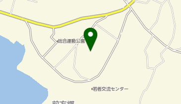小値賀町総合運動場の地図画像