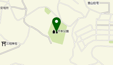 千本公園グラウンドの地図画像