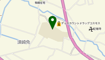 口石小学校校舎・体育館の地図画像