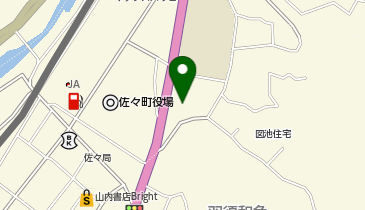 佐々町公民館の地図画像