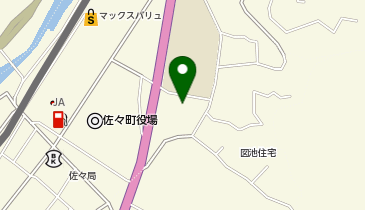 佐々町民体育館の地図画像