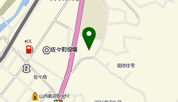 佐々町地域交流センターの地図画像