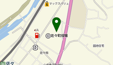 佐々町文化会館の地図画像