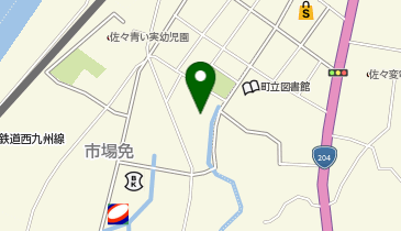 佐々町総合福祉センターの地図画像