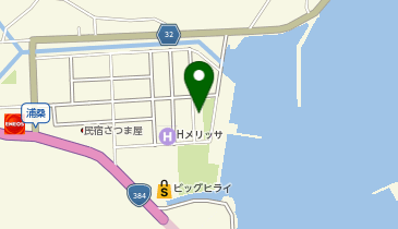 浦桑生活館の地図画像