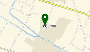 八代農業高等学校の地図画像