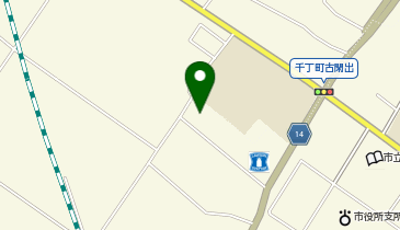 千丁体育館の地図画像