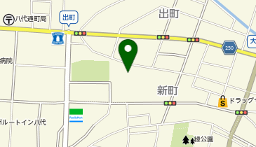 桜十字ホールやつしろ(やつしろハーモニーホール)の地図画像