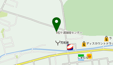 松ヶ浦環境センターの地図画像
