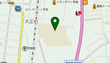 万田小学校の地図画像