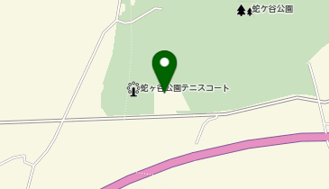 蛇ヶ谷公園の地図画像
