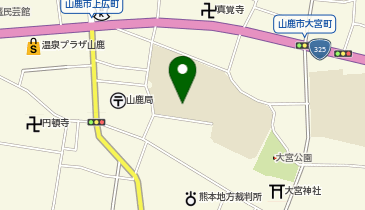 山鹿小学校(体育館)の地図画像