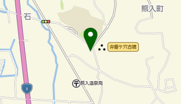 八幡地区公民館の地図画像