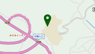 三角小学校体育館の地図画像