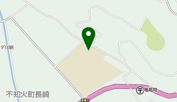 不知火中学校体育館・武道館の地図画像