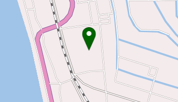 旧長洲町立長洲中学校校庭の地図画像