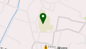 長洲町立六栄小学校校庭の地図画像