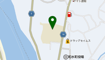 菊水中学校体育館の地図画像