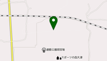 大津町運動公園の地図画像