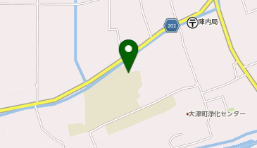 大津南小学校の地図画像