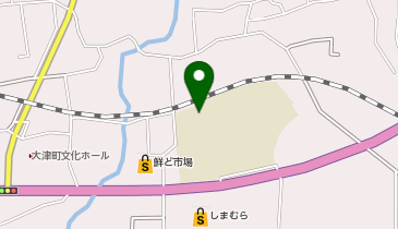 大津小学校の地図画像