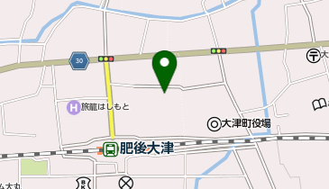 大津町老人福祉センターの地図画像