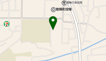 町民体育館の地図画像