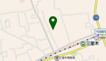 三里木町民センターの地図画像